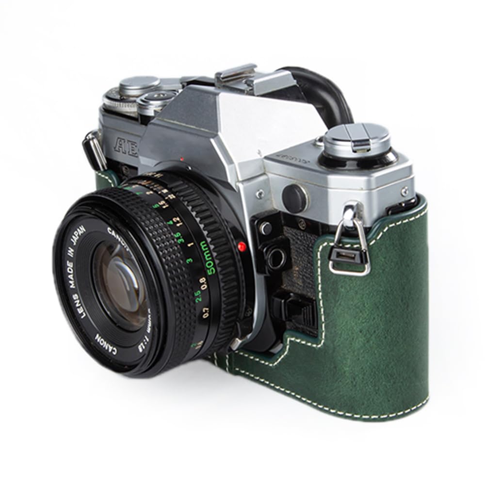 Amazon.com : Canon ae-1 case Handmade Genuine Leather Camera